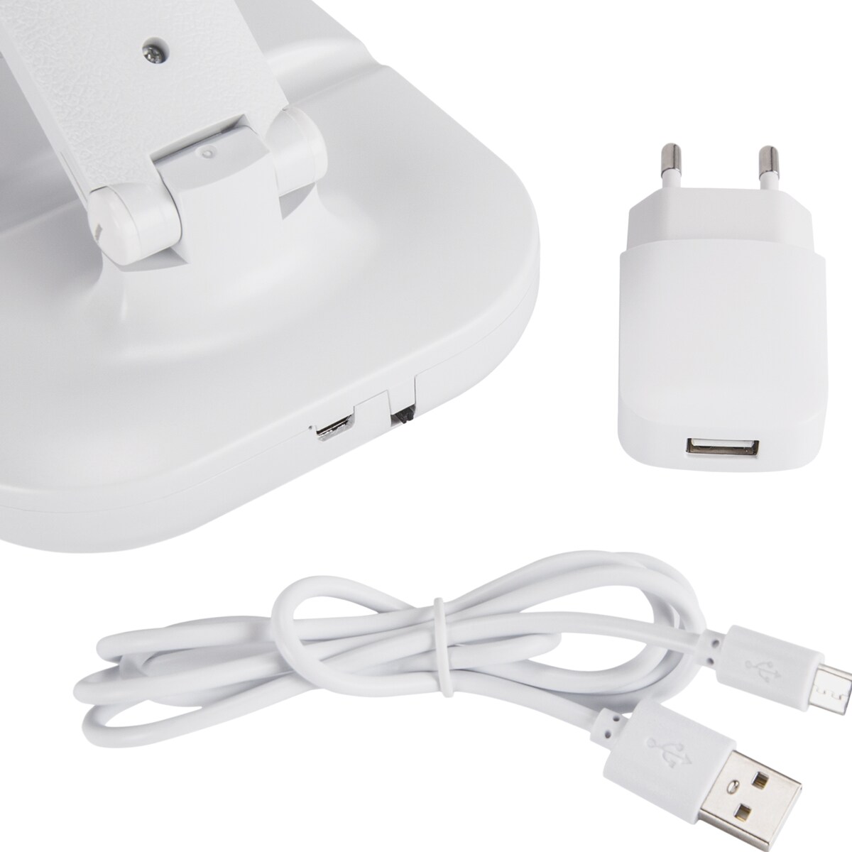 Industrialna lampka biurowa ZET 03724 Ideus LED 5W 4300K dotyk biała