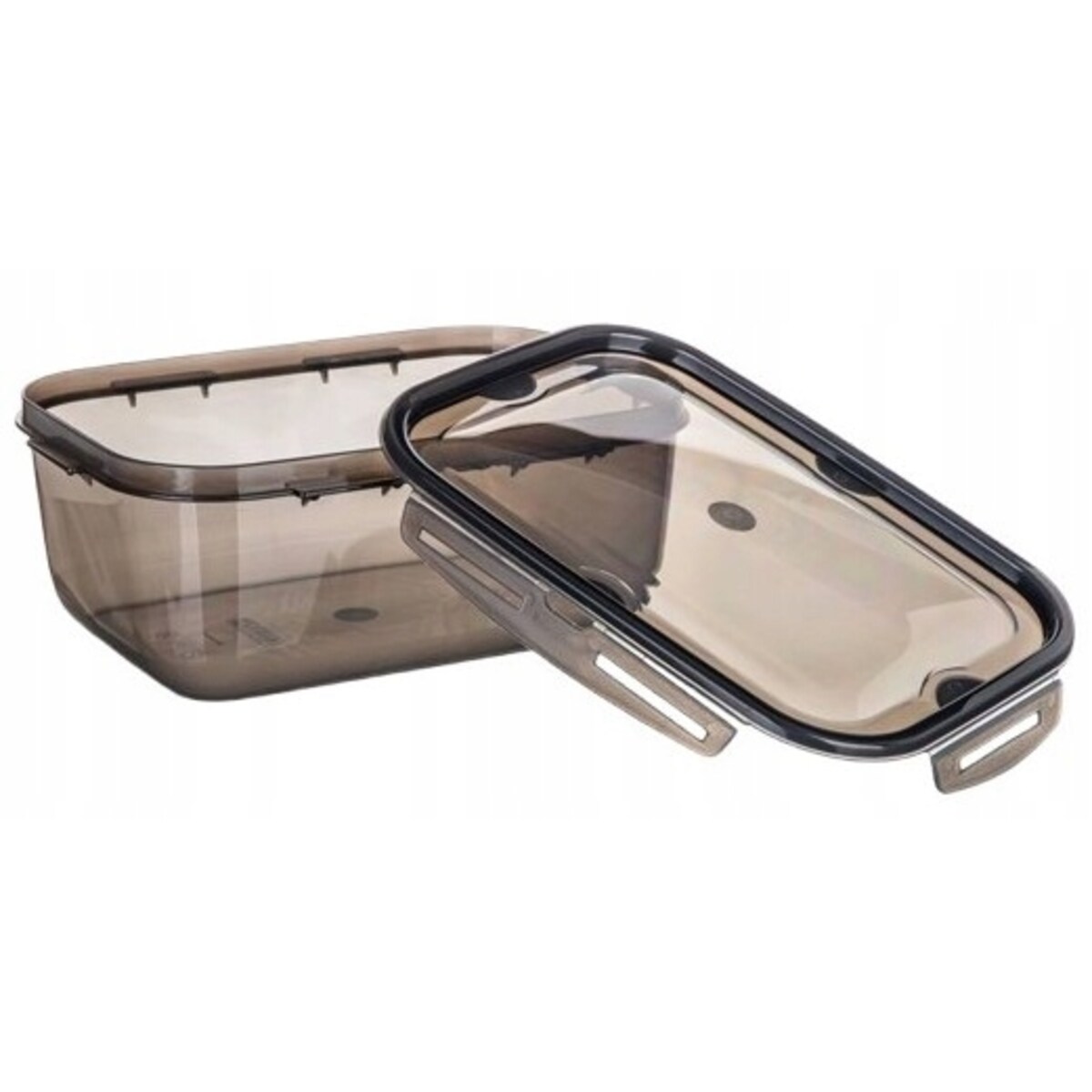 POJEMNIK PLASTIKOWY Z zamknięciem klip 1 L DYMNY na jedzenie żywność box