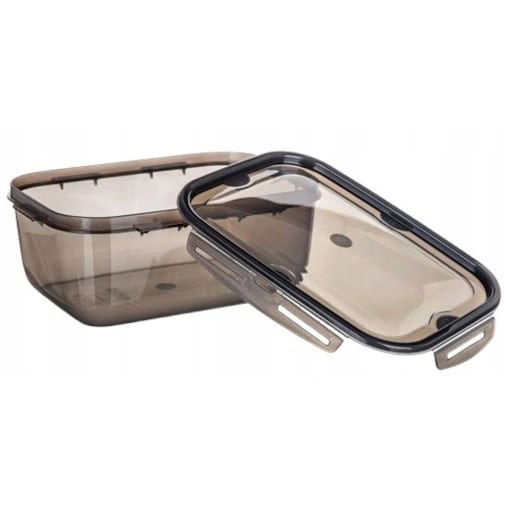 POJEMNIK PLASTIKOWY Z zamknięciem klip 1 L DYMNY na jedzenie żywność box