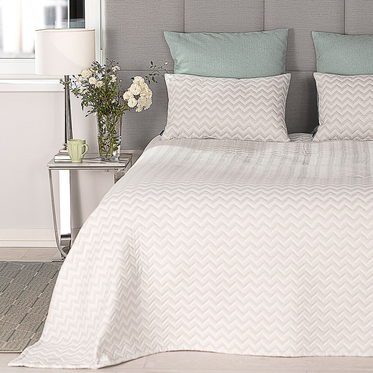 Pled Chevron pikowany 150 x 240 cm 150x0