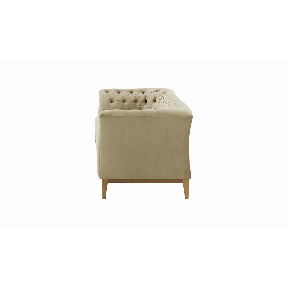 Sofa trzyosobowa Chesterfield Modern Wood-Velluto 3