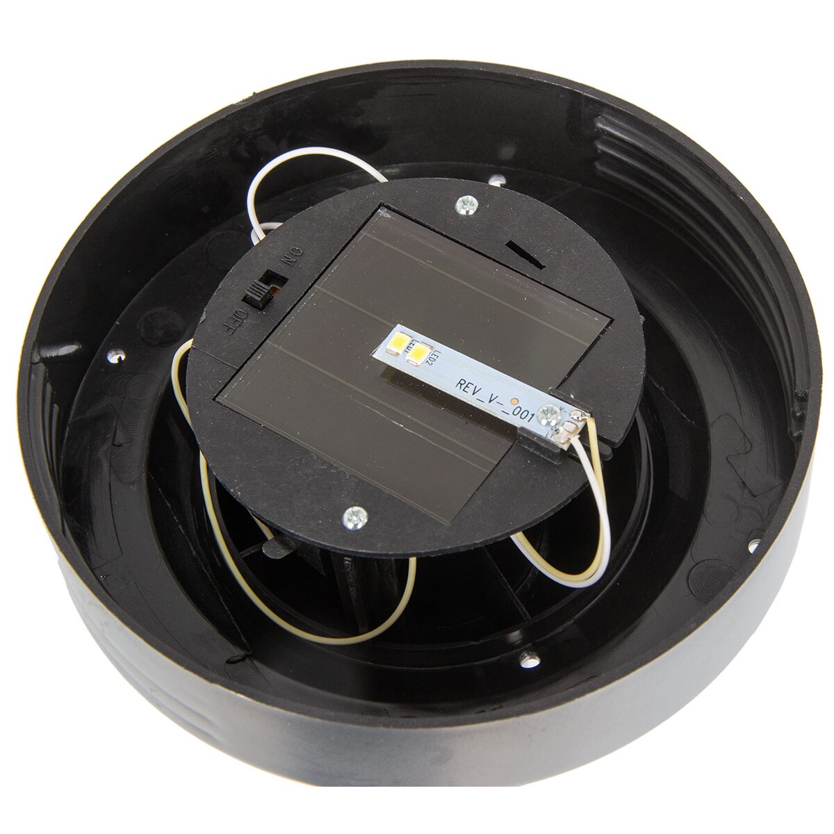 lampa solarna kula mleczna 20x53,5 cm