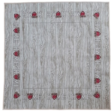 Obrus Na Stół 100X100 Cm Ozdobny Dekoracyjny Domek