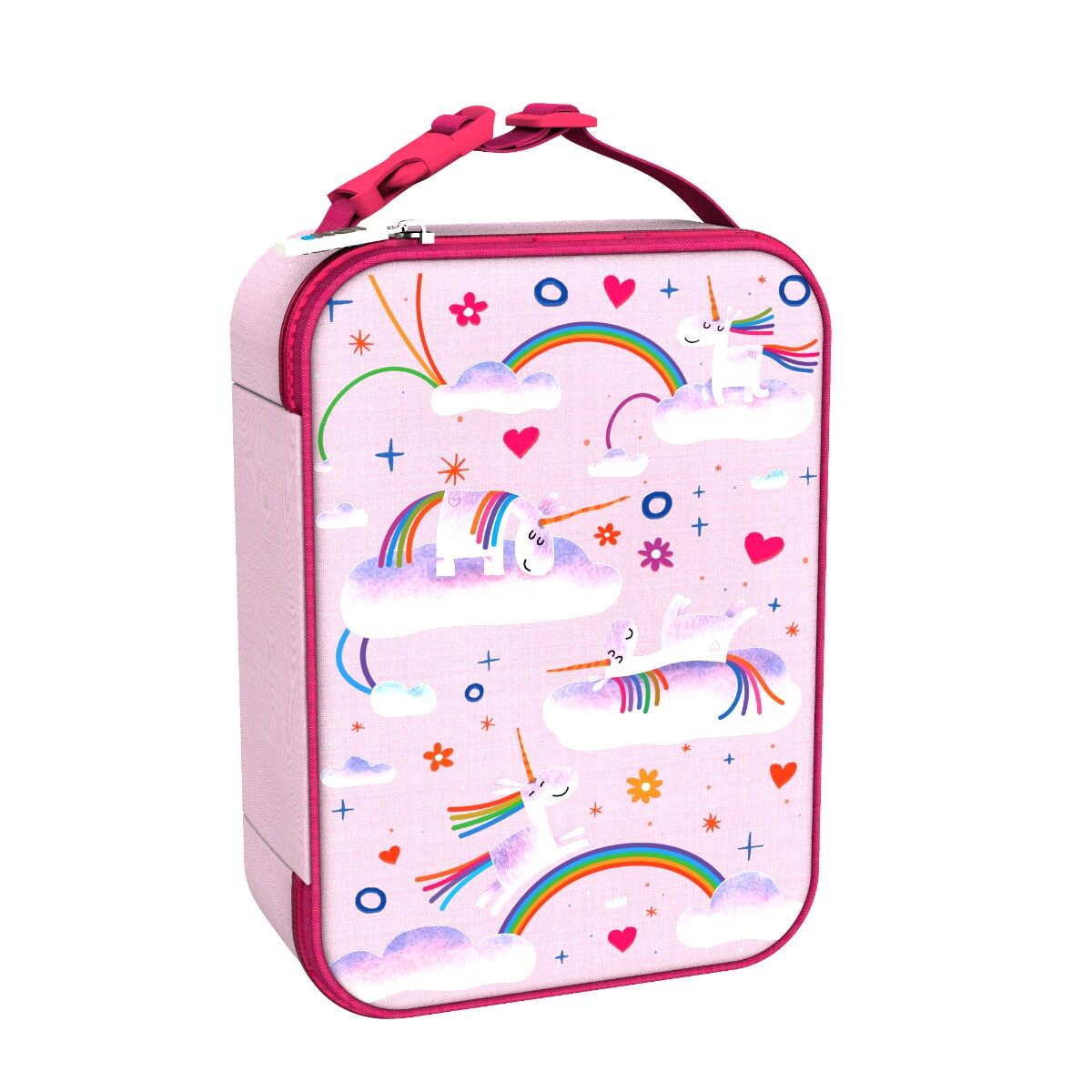 Lunch Bag ION8 I8LBPUNIRAIN Unicorn Rainbows