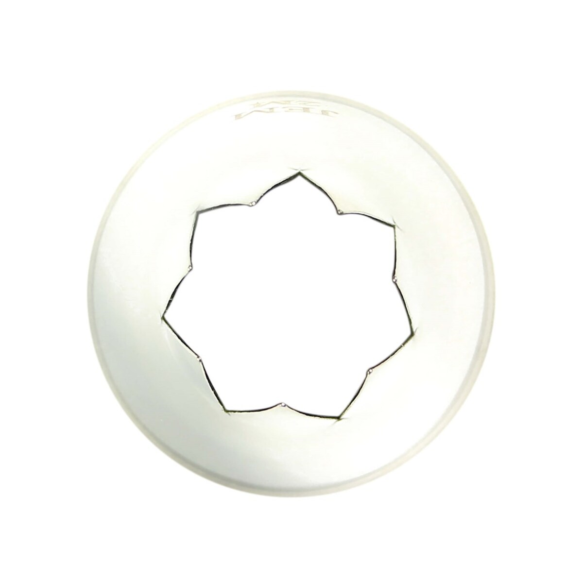 PME Średnia, stalowa końcówka dekoracyjna gwiazdka