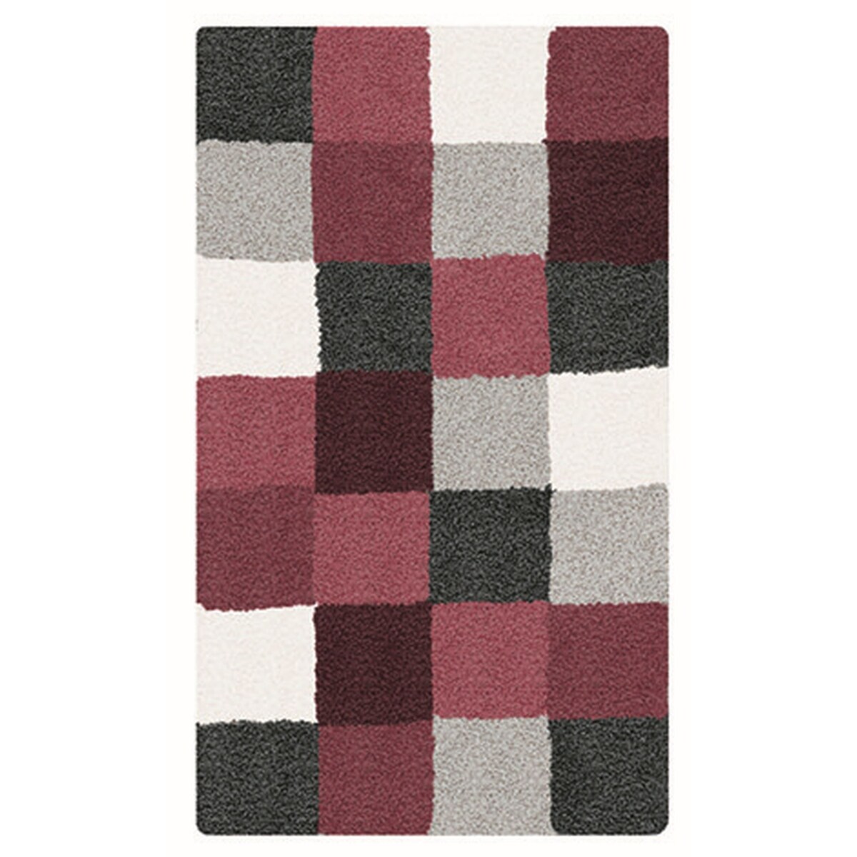 Kleine Wolke Caro Dywanik łazienkowy bordowy 60x105 cm