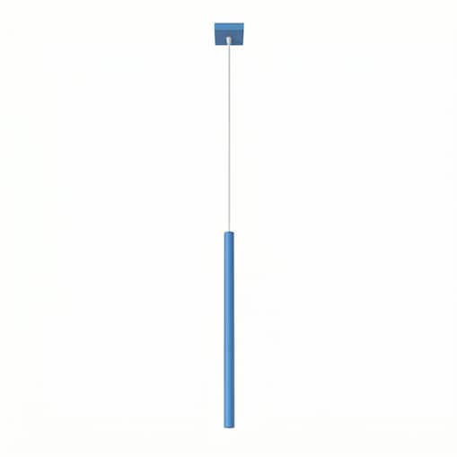 Lampa wisząca PASTELO 1 błękitna