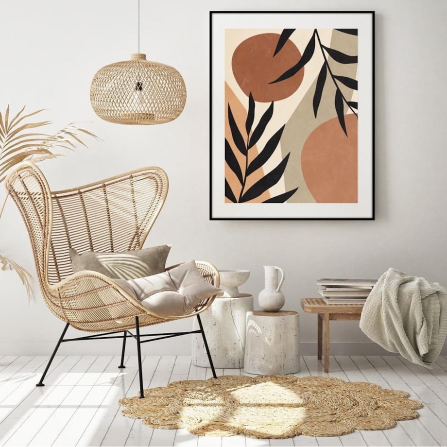 Poster Story, Plakat, Obraz - Gałązki i Kształty, wymiary 50 x 70 cm