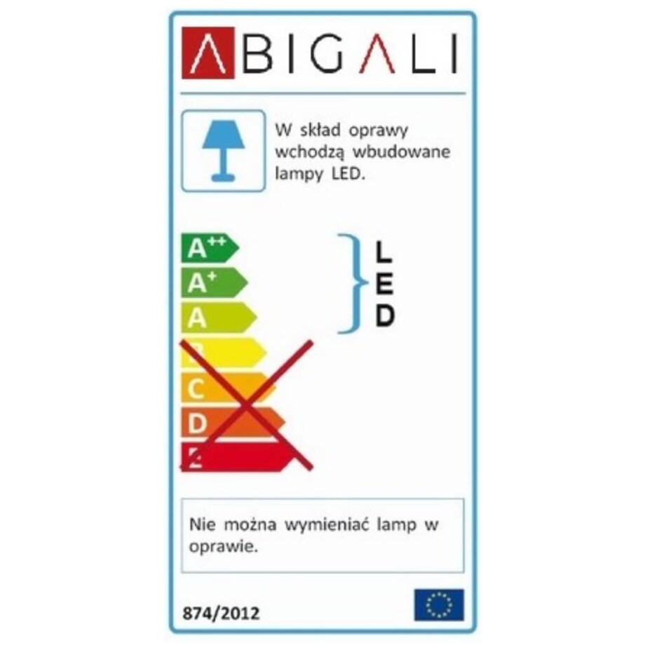 LAMPA ścienna ORIGAMI PAWN-B Abigali metalowa OPRAWA paw LED 3W 3000K kinkiet czarny