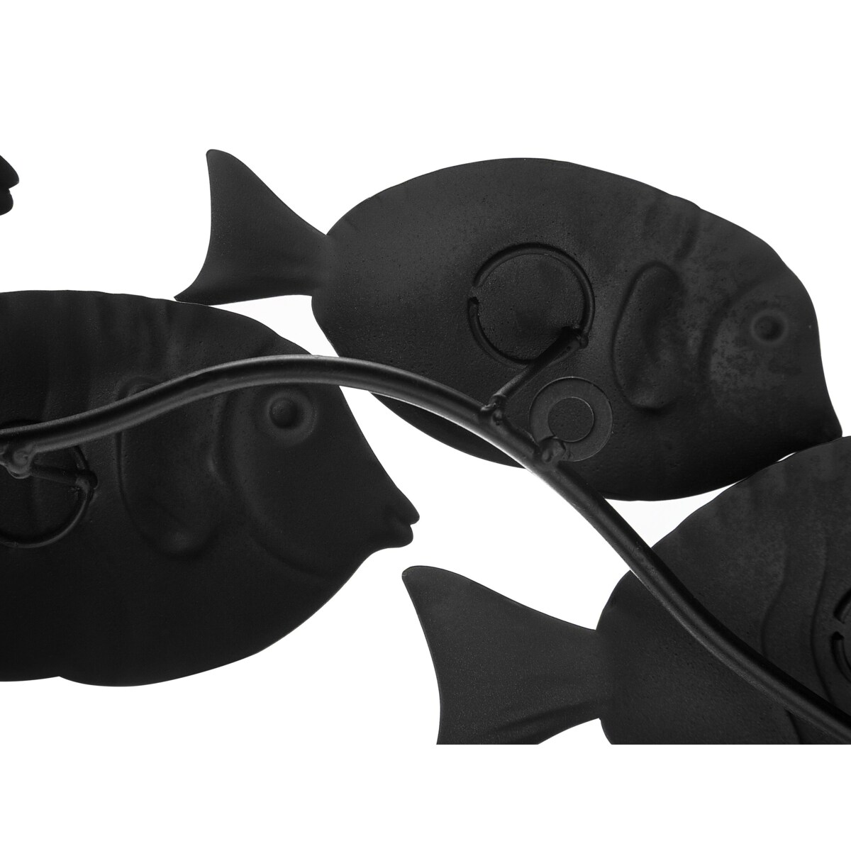 Dekoracja ścienna Ryba FERMIUM Metal 47 cm Kolorowy