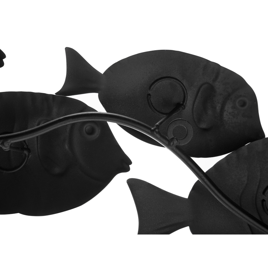Dekoracja ścienna Ryba FERMIUM 47 cm Metal Kolorowy