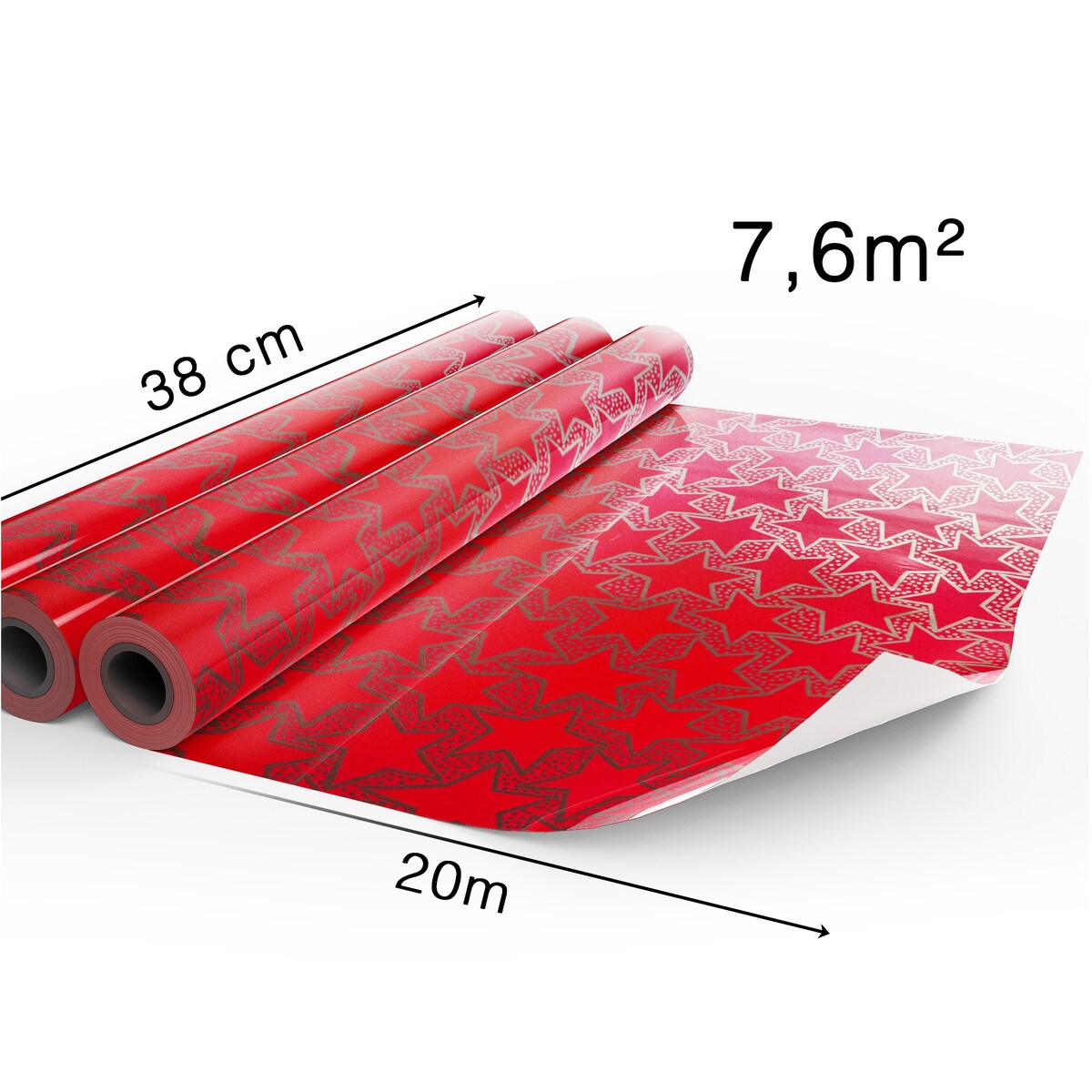 Papier Prezentowy Do Pakowania Prezentów 20 m MEGAROLKA Urodzinowy Do Paczek Ozdobny