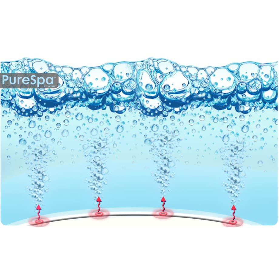 Spa dmuchane basen 4 osobowe hydromasaż Intex 28446