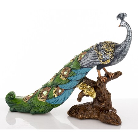 Dekoracja - Paw 25x31x10 cm POAT