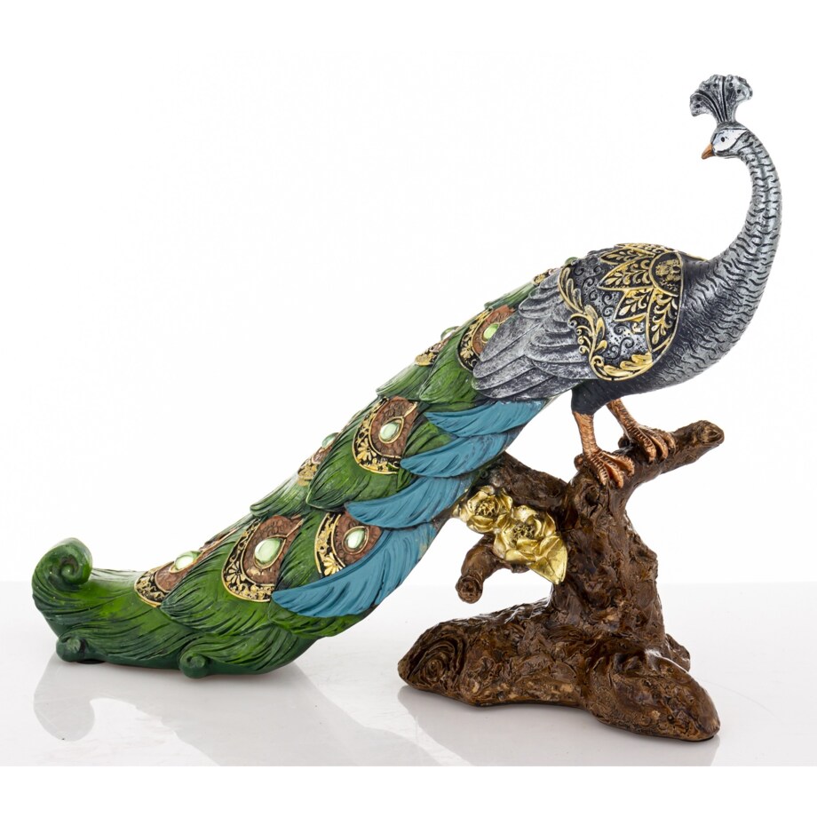 Dekoracja - Paw 25x31x10 cm POAT