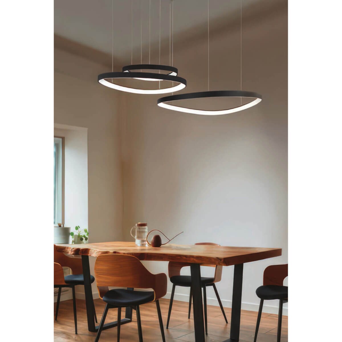 Potrójna lampa wisząca AMANDA AZ5774 Azzardo LED 170W 3000-6000K czarny