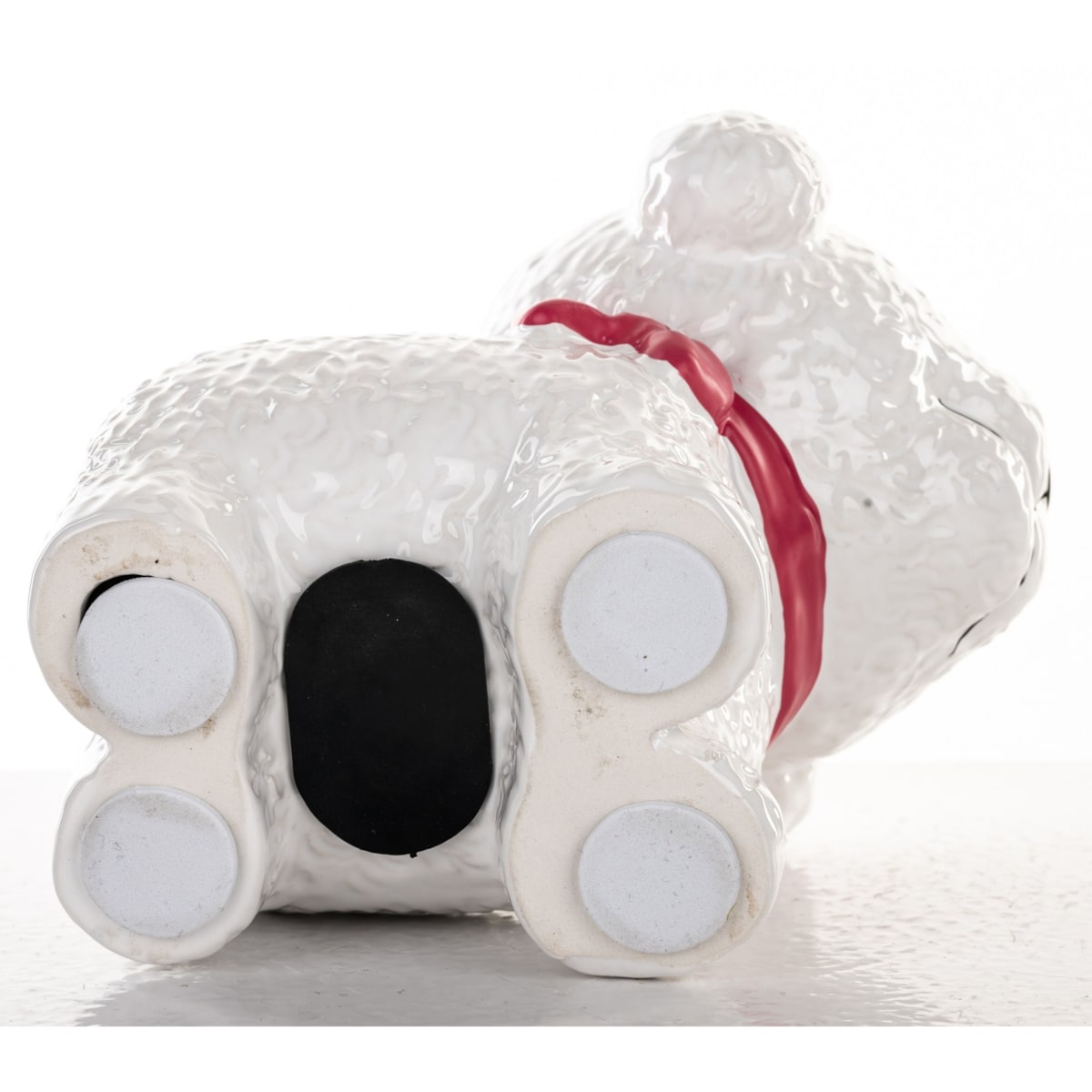 Skarbonka ceramiczna - 12,5x10x3,5 cm piesek LADY