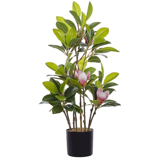 Sztuczna roślina MAGNOLIA 70 cm Zielony