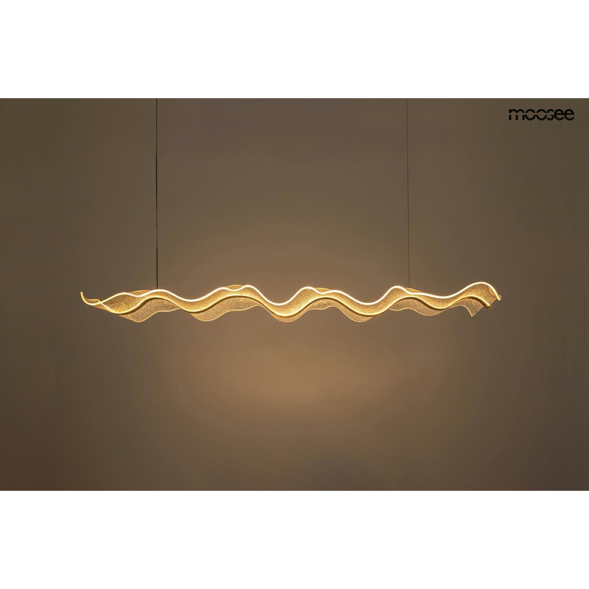 MOOSEE lampa wisząca BREATH 120 złota