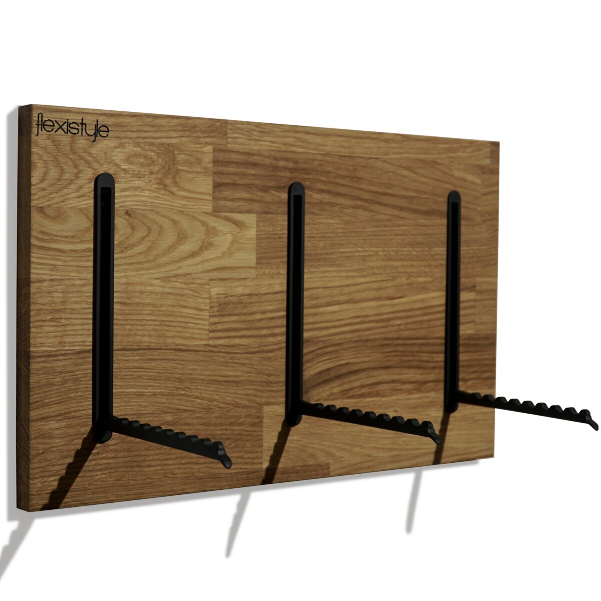 Wieszak na Ubrania Dębowy 25x40cm dębowy