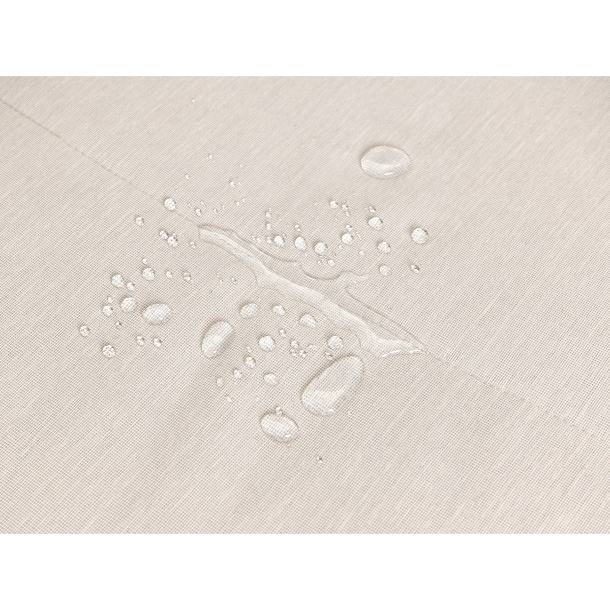 Leżak ogrodowy z poduszką LARIANO Metal Jasnobeżowy