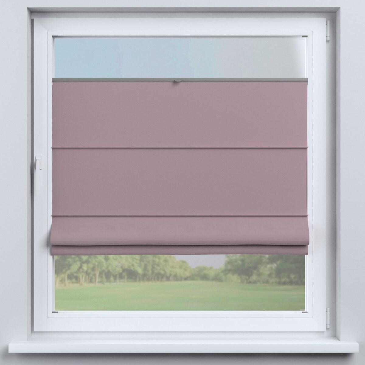 Roleta plisowana rzymska Sycylia 110x150 zgaszony róż