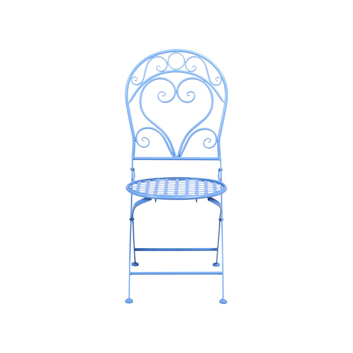 Zestaw mebli balkonowych ALBINIA Metal Niebieski