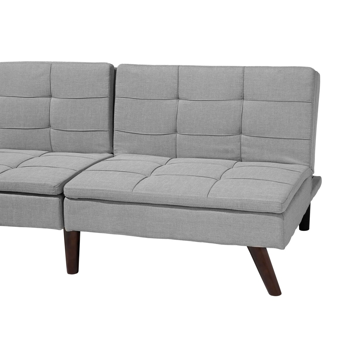 Sofa rozkładana jasnoszara RONNE