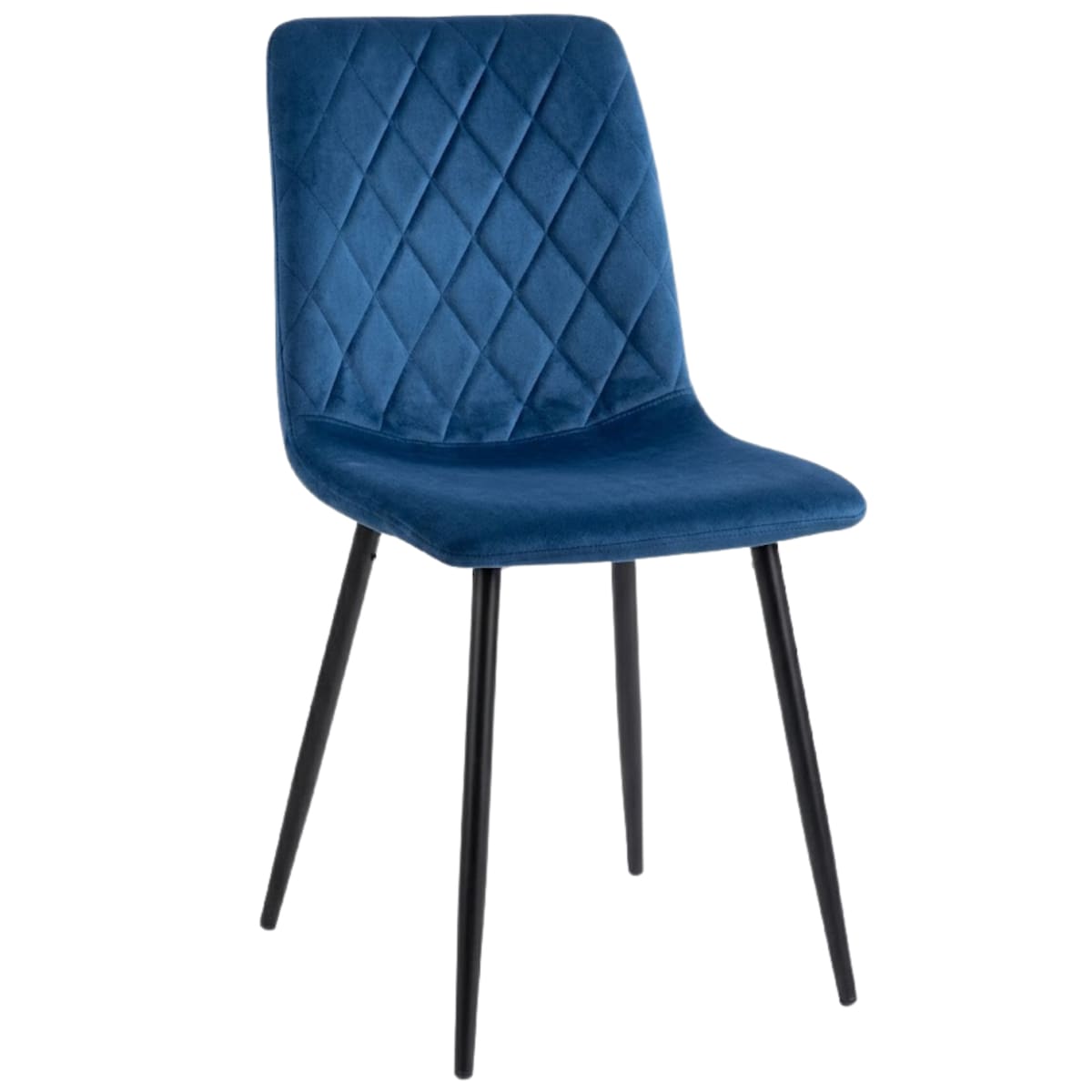 Krzesło tapicerowane pikowane wygodne nowoczesne do kuchni jadalni