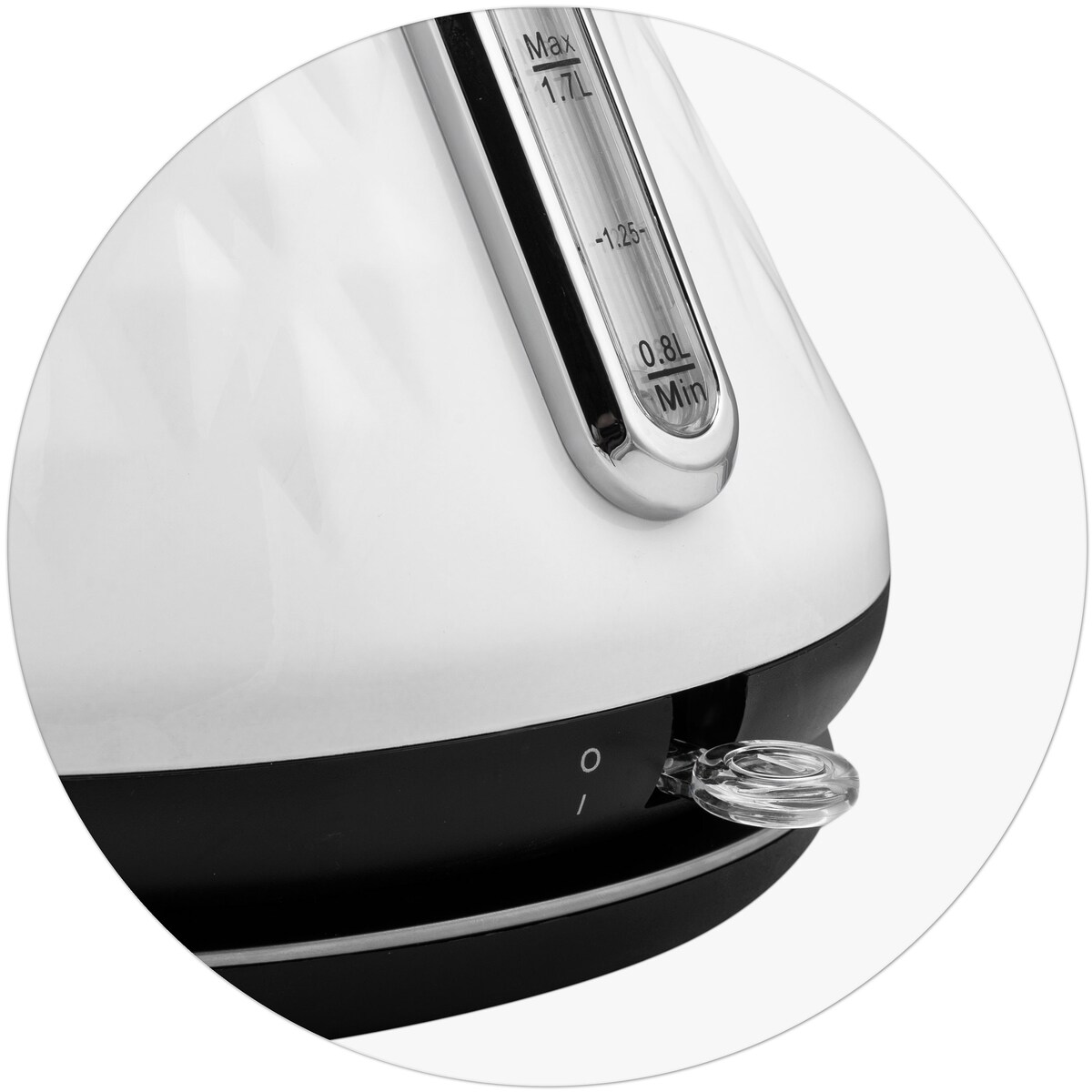 Czajnik elektryczny 1,7L Berdsen biały