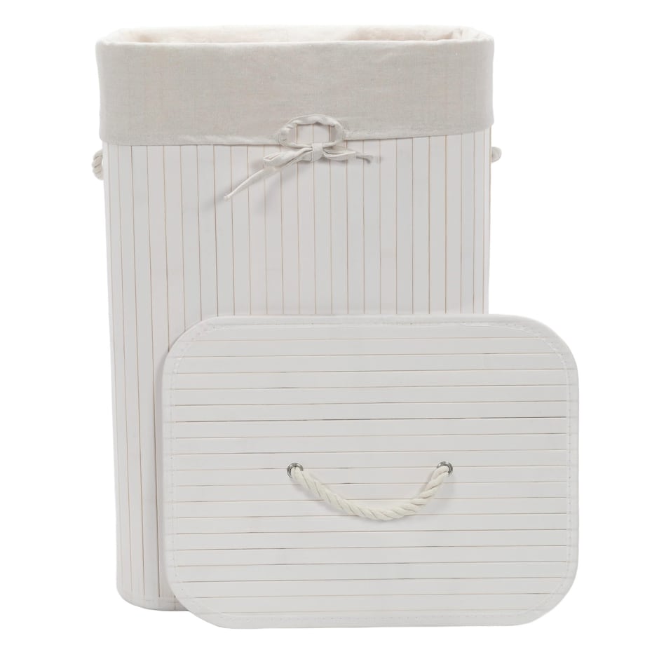 Kosz na pranie 60x40x30 cm 72 litry LAVAGG biały