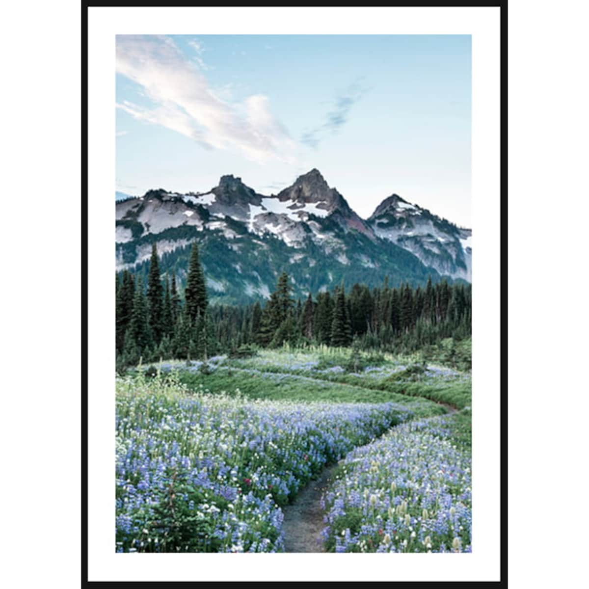 Poster Story, Plakat, Obraz - Wędrówka w Góry, wymiary 21 x 30 cm