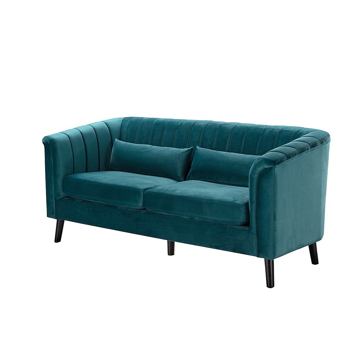 Sofa Meriva Velvet teal 3-os., 189,5 x 83,5 x 88 cm