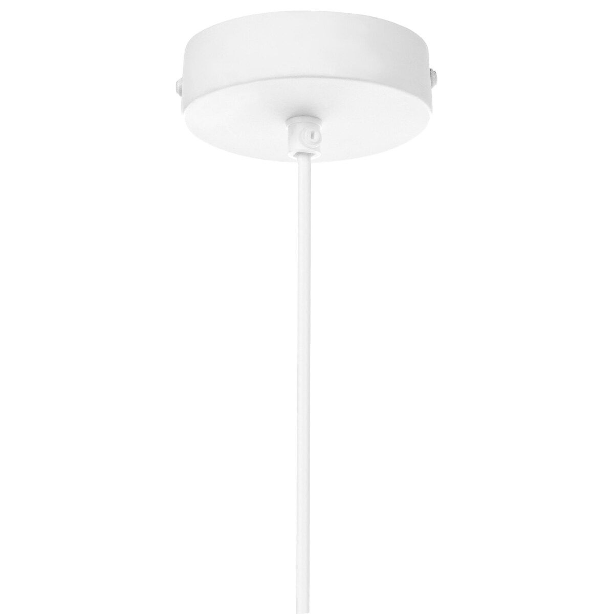 Lampa wisząca MIGUELETE Papier-mâché Biały