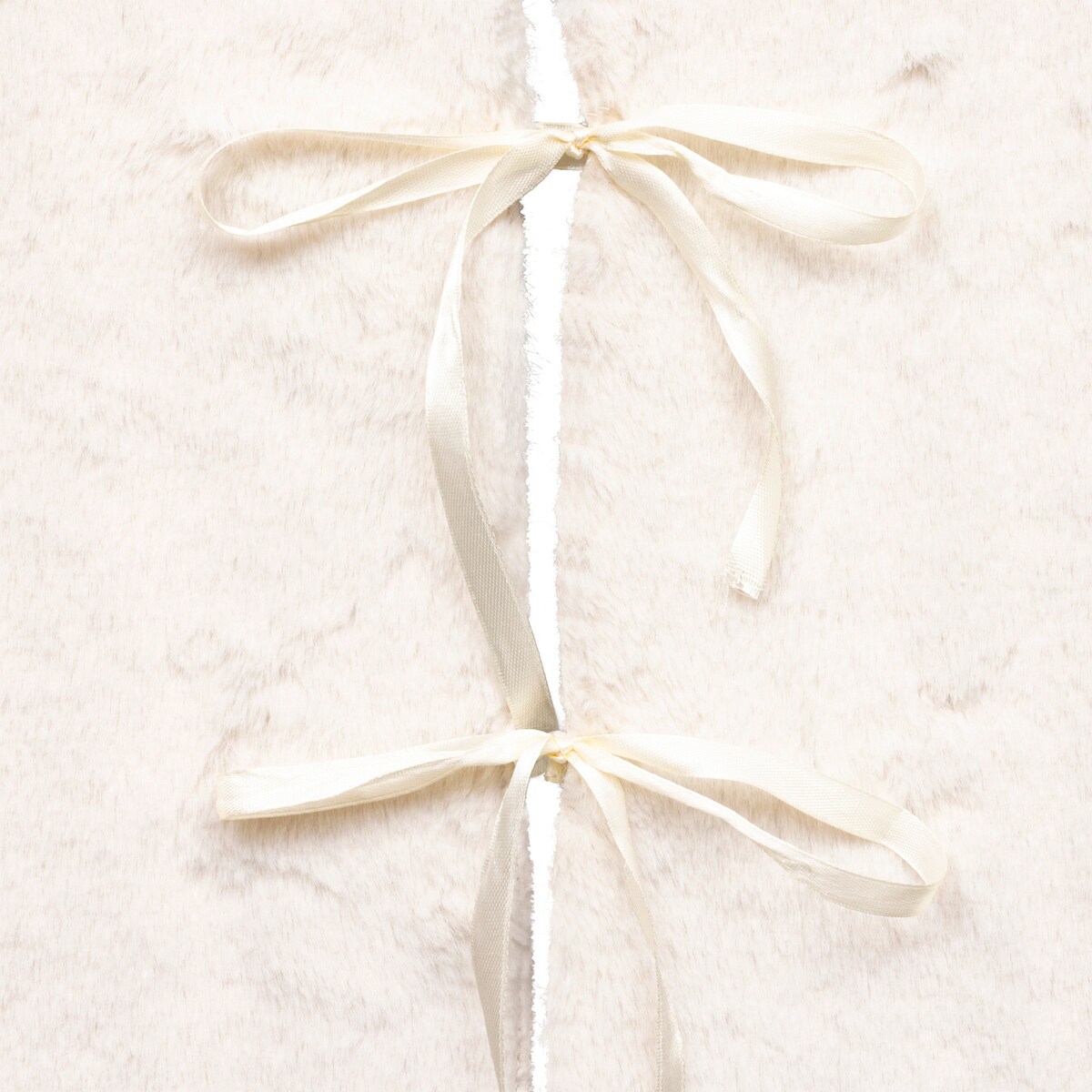 Futrzany dywanik pod choinkę, Ø 90 cm