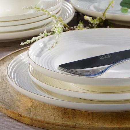 VILLA ITALIA Talerzyk deserowy śniadaniowy 21 cm porcelanowy RIANON