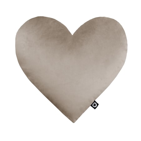 Poduszka VELVET VE2282 | piaskowe serce