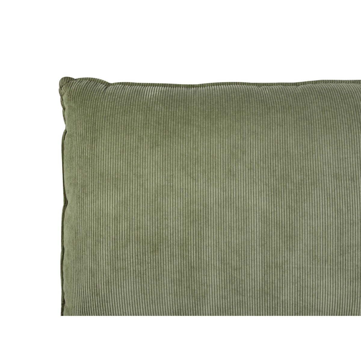 Łóżko sztruksowe 160 x 200 cm zielone VINAY