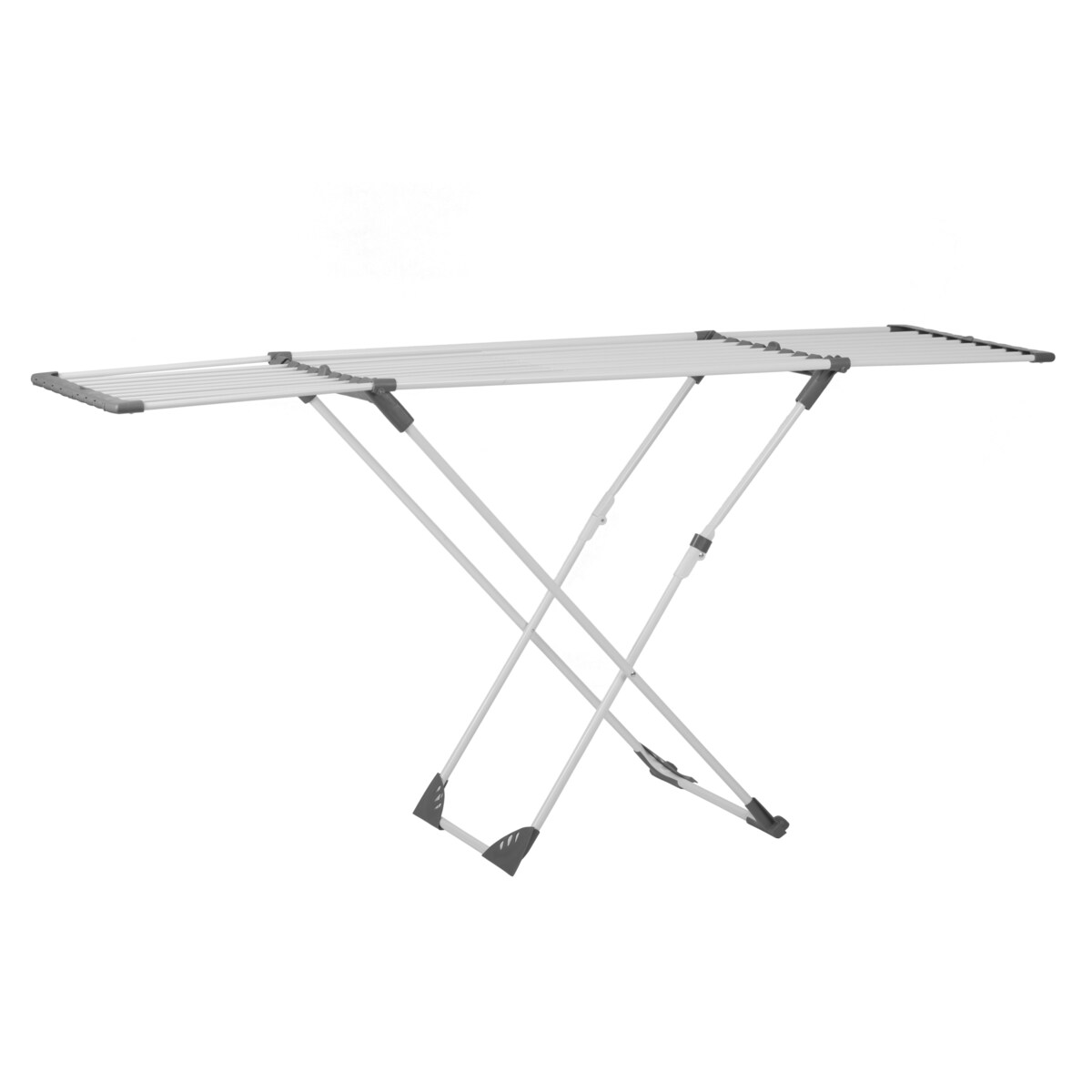 Suszarka na pranie do ubrań bielizny stojąca teleskopowa 20m Massido Ursula biała