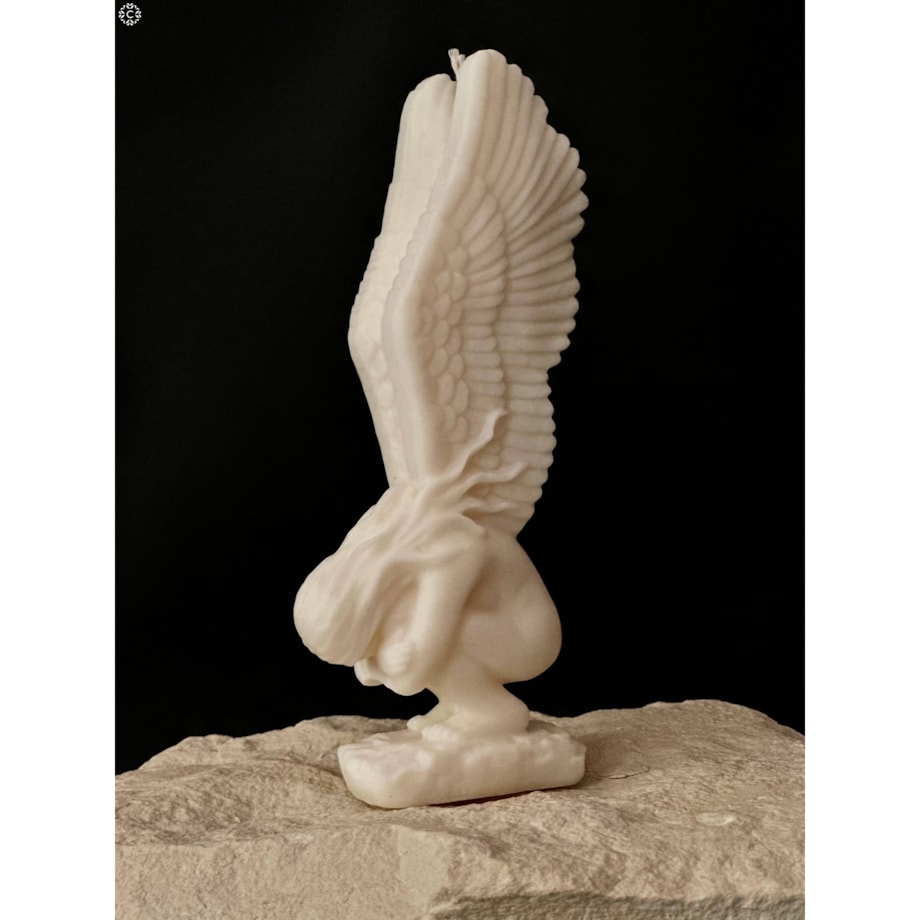 Świeca sojowa ozdobna Angel - skrzydlata bogini