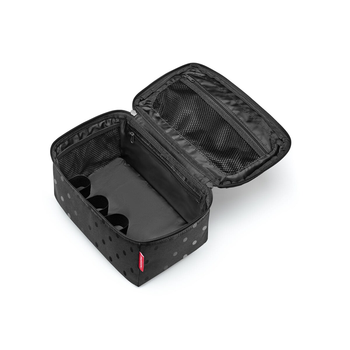 Kosmetyczka BEAUTYCASE, glossy dots black