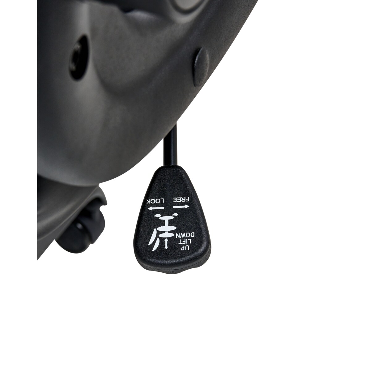 Krzesło biurowe Obrotowy TRIUMPHER Ekoskóra Czarny