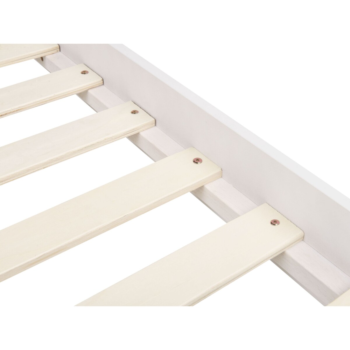 Łóżko 180 x 200 cm białe BERRIC