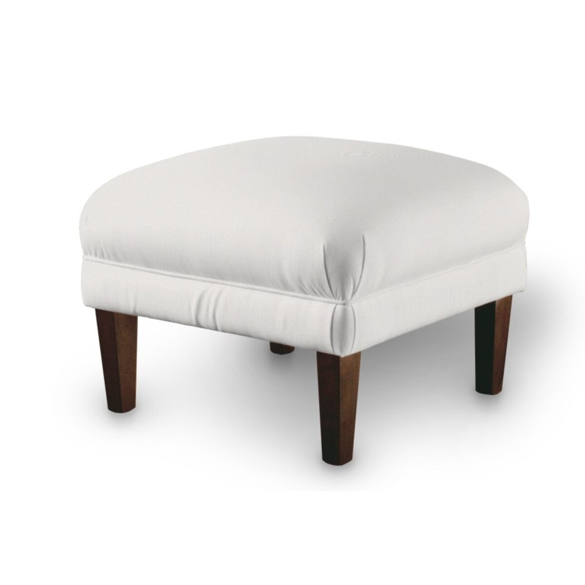 Podnóżek do fotela, kremowa biel, 56 x 56 x 40 cm, Etna