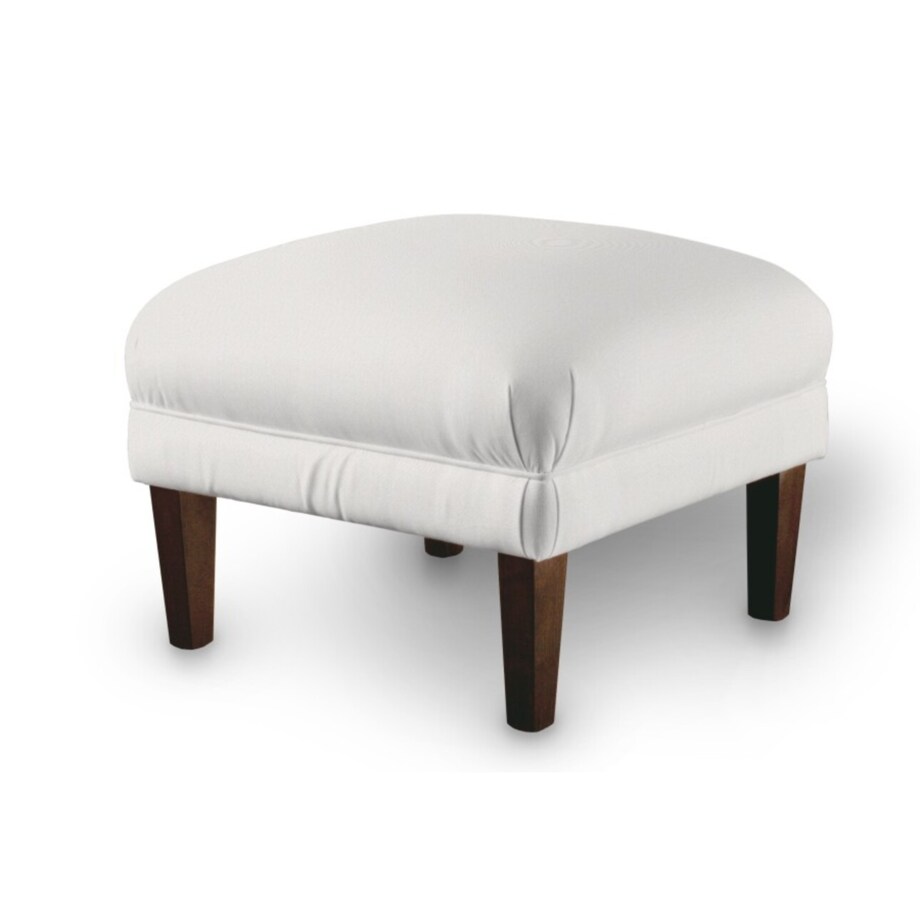 Podnóżek do fotela, kremowa biel, 56 x 56 x 40 cm, Etna