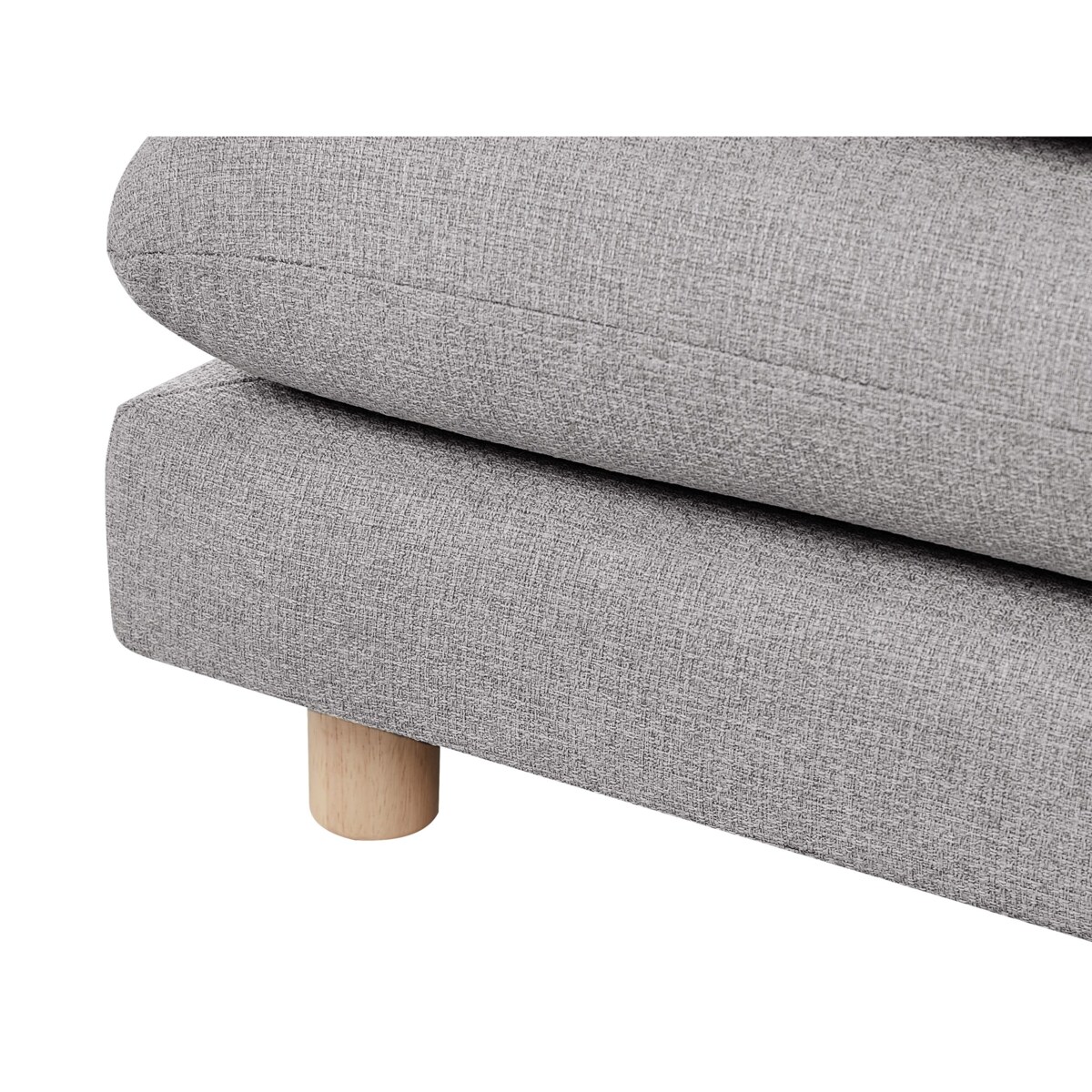 Sofa 2-osobowa szara HEDEN