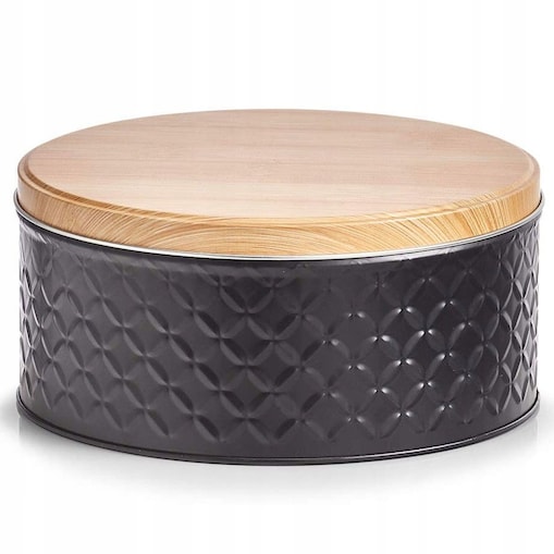 Pojemnik na Ciastka metalowa Puszka 20 x 9 cm Zeller Zamykana do Ciastek