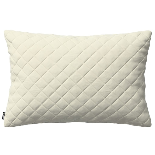 Poszewka Kinga pikowana 60 x 40 cm 60x40 śmietankowa biel