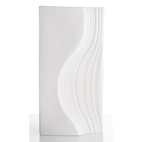 Wazon porcelanowy 35x17x12 cm PRINCIPE biały