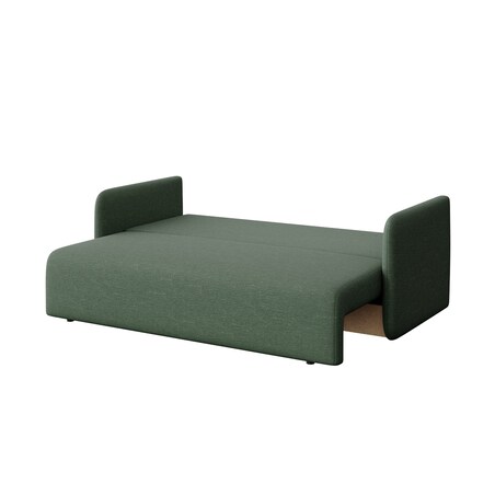 Sofa 3 osobowa Chaum rozkładana zielona